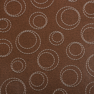 Chocolate Brown Circle Wrapping Paper (125 Sq Ft)