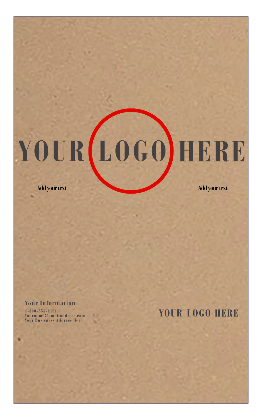 Grocery Bag 130lb 8 1/2 x 14 Cardstock