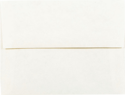 White Parchment 24lb A2 Invitation Envelopes (4 3/8 x 5 3/4)
