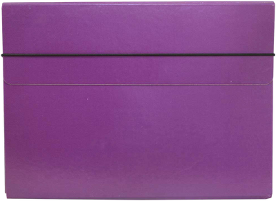 Purple 9 1/4 x 12 1/2 x 1/2 Thin Elastic Portfolios