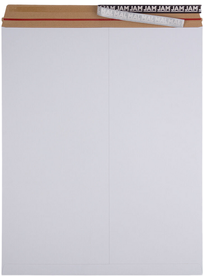 White 130lb 17 x 21 Photo Mailer Envelopes with Peel & Seal