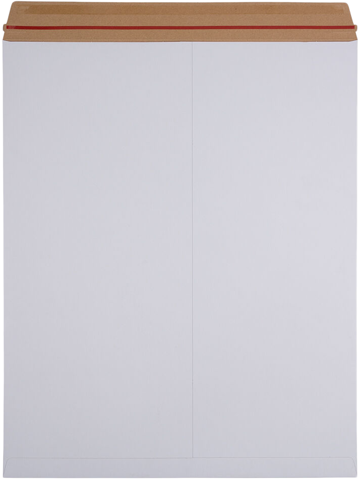 White 130lb 17 x 21 Photo Mailer Envelopes with Peel & Seal