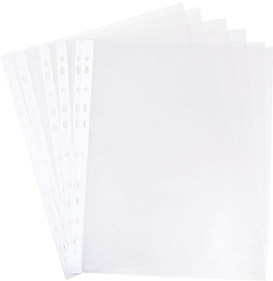 Clear Sheet Protectors - 10 Pack