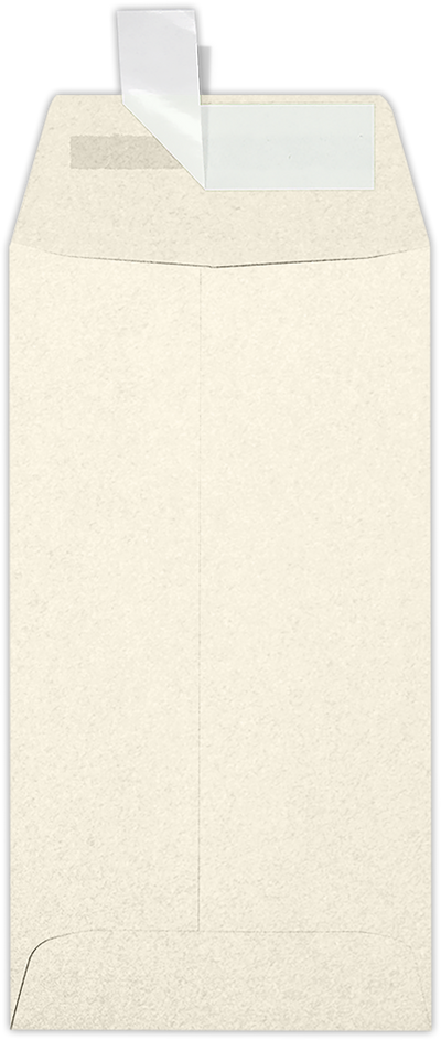 Champagne Ivory Metallic 32lb #7 Coin Envelopes (3 1/2 x 6 1/2) with Peel & Seal