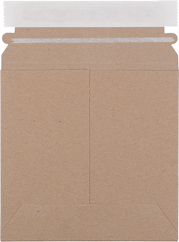Brown Kraft 130lb 6 x 6 Photo Mailer Envelopes with Peel & Seal