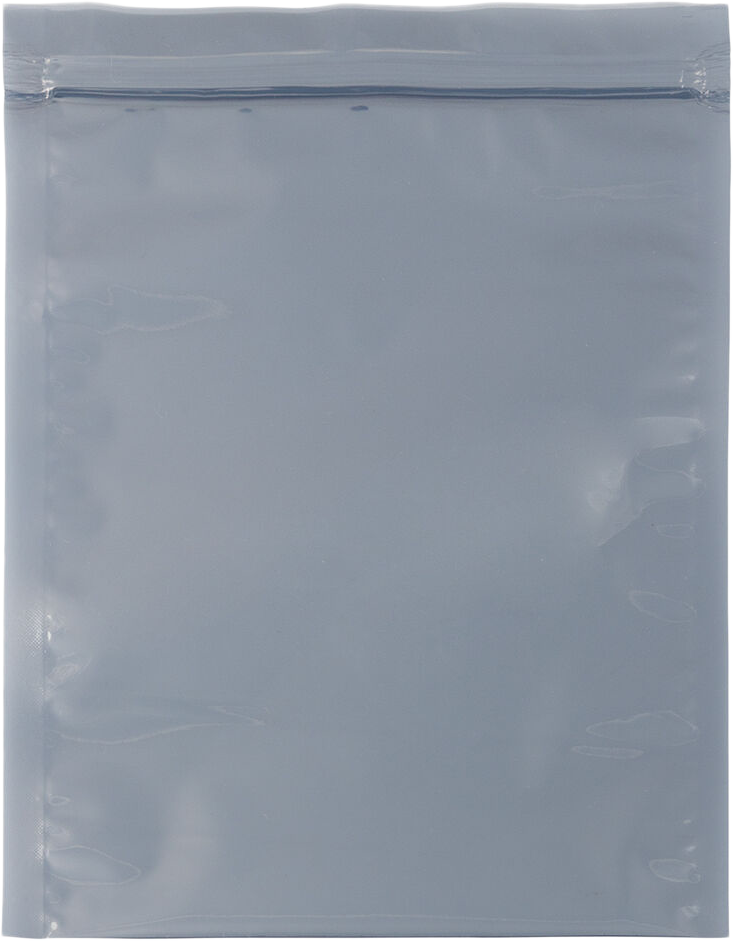 Clear Foil 32lb 6 x 8 Open End Envelopes with Zip Lock