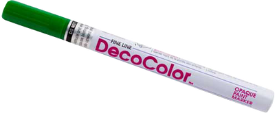 Green Fine Line Opaque Paint Markers