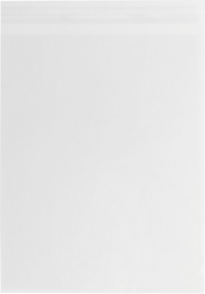 Clear 1.6mil 17 7/16 x 22 1/4 Cello Envelopes with Peel & Seal