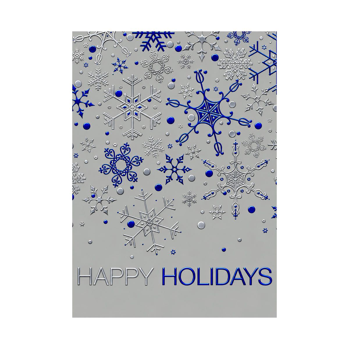 Festive Holiay Wishes 80lb 5 x 7 Foldover Card Set