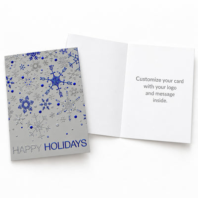 Festive Holiay Wishes 80lb 5 x 7 Foldover Card Set