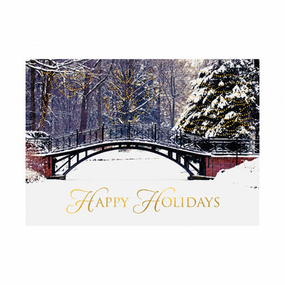 Winter Beauty 80lb 7 x 5 Foldover Card Set