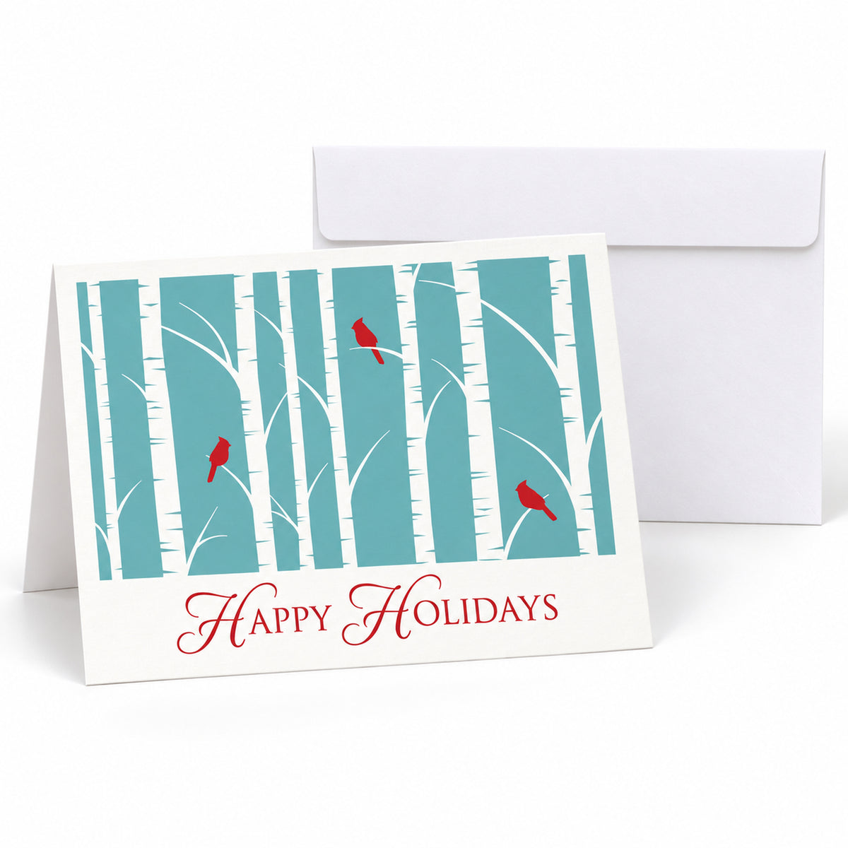Scarlet Beauty 80lb 7 x 5 Foldover Card Set