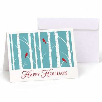 Scarlet Beauty 80lb 7 x 5 Foldover Card Set