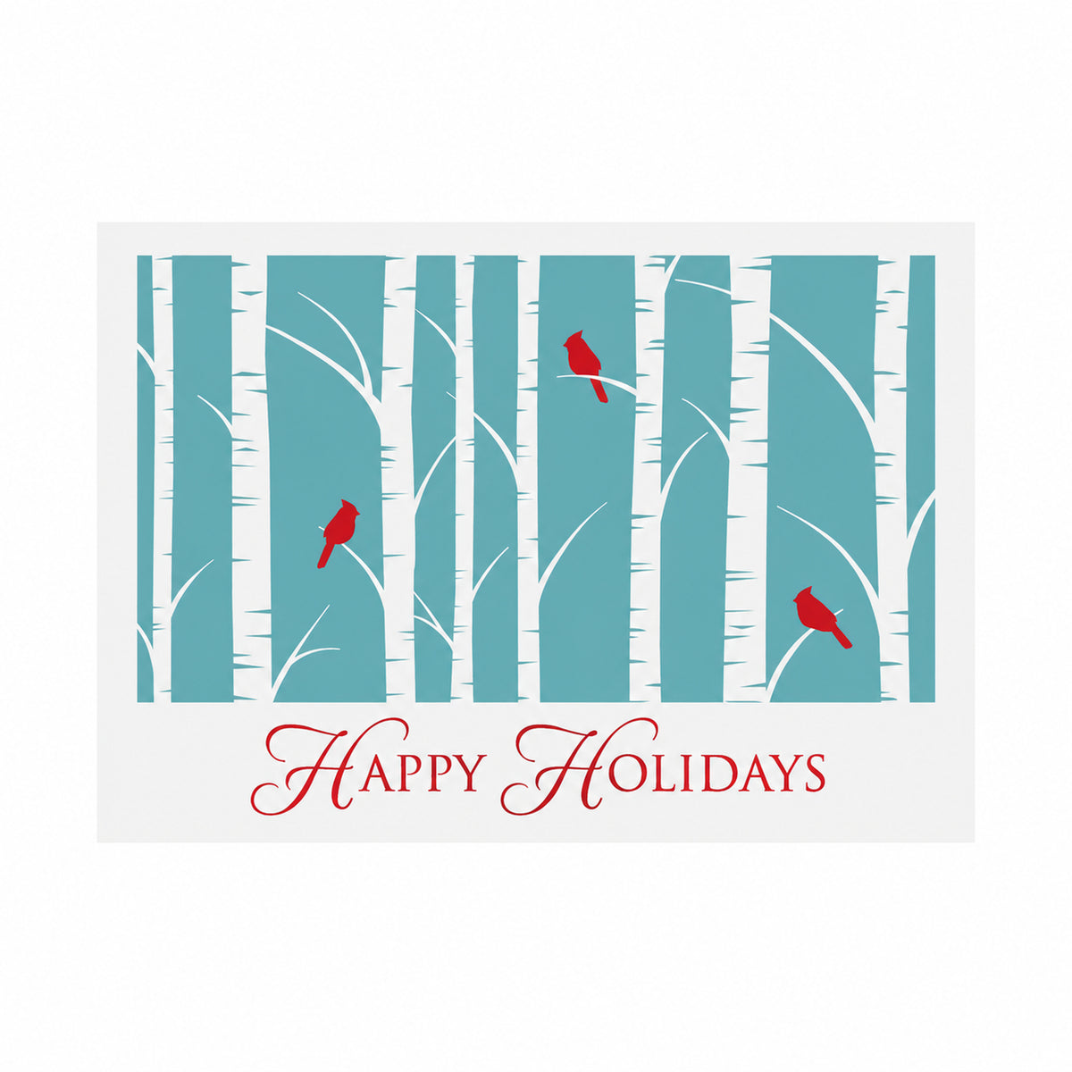Scarlet Beauty 80lb 7 x 5 Foldover Card Set