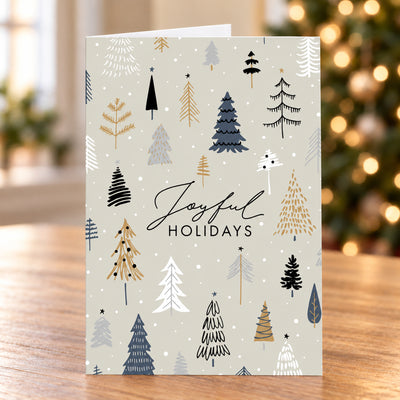 Whimsical Forest  80lb 5 x 7 Foldover Card Set