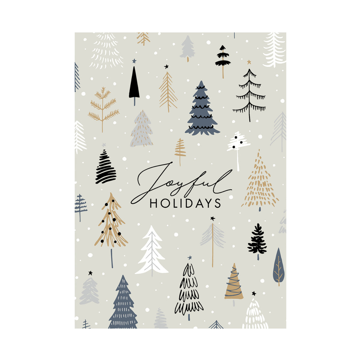 Whimsical Forest  80lb 5 x 7 Foldover Card Set