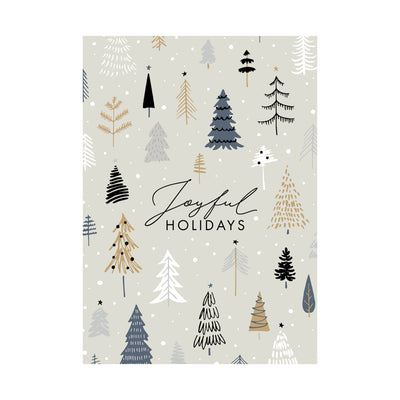 Whimsical Forest  80lb 5 x 7 Foldover Card Set