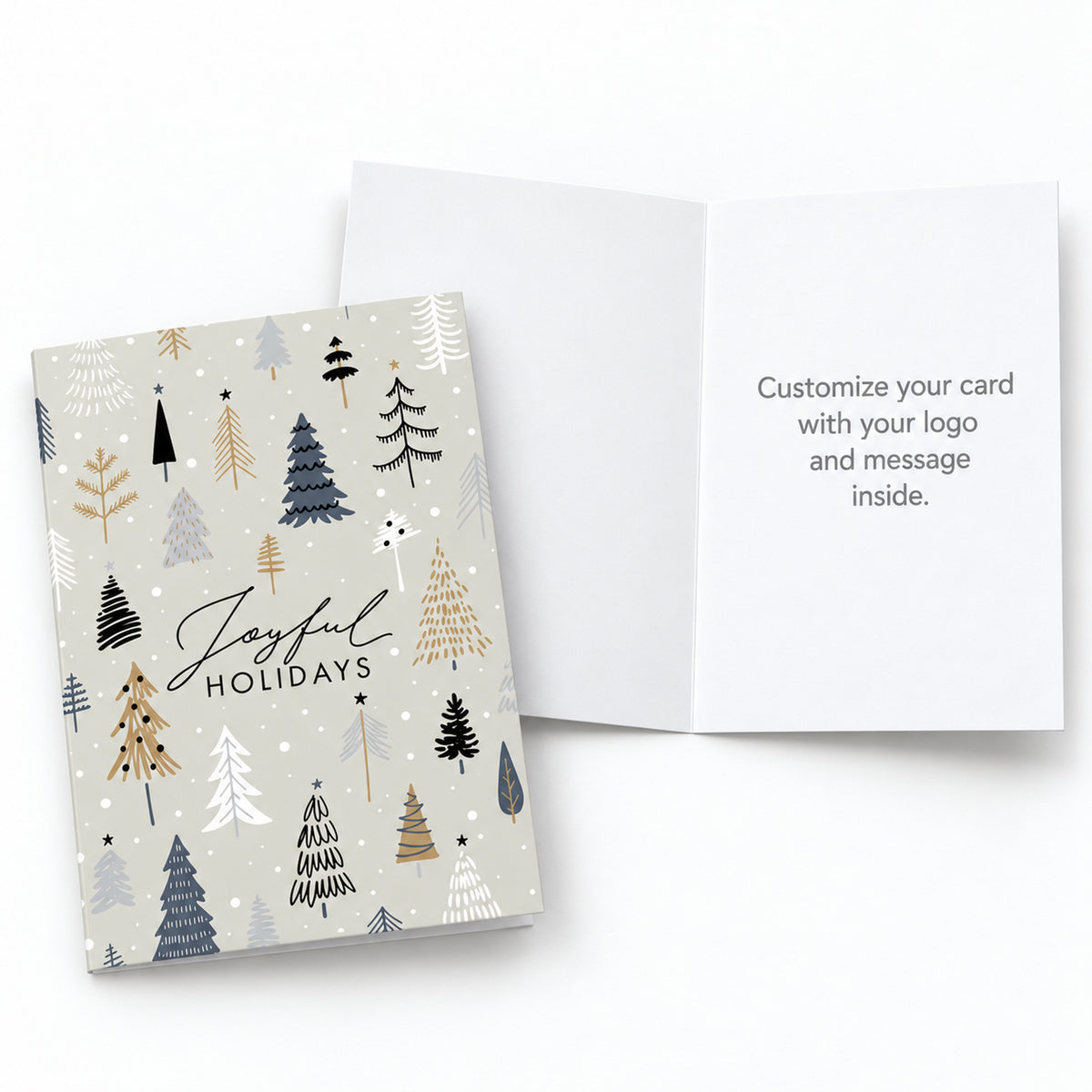 Whimsical Forest  80lb 5 x 7 Foldover Card Set