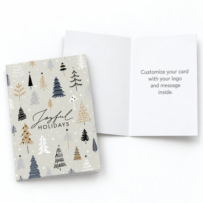 Whimsical Forest  80lb 5 x 7 Foldover Card Set