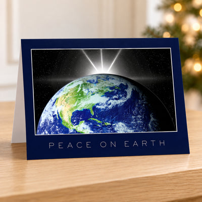 Midnight Peace 80lb 7 x 5 Foldover Card Set
