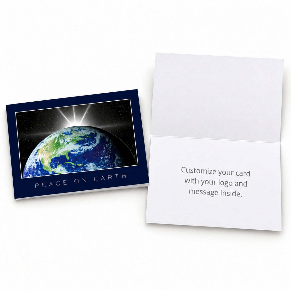 Midnight Peace 80lb 7 x 5 Foldover Card Set
