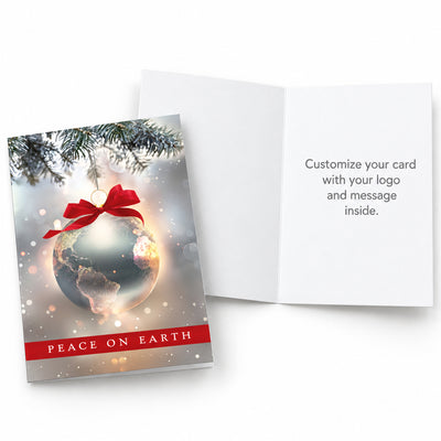 Peace Globe 80lb 5 x 7 Foldover Card Set