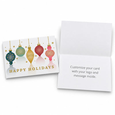 Ornamental Holidays 80lb 7 x 5 Foldover Card Set