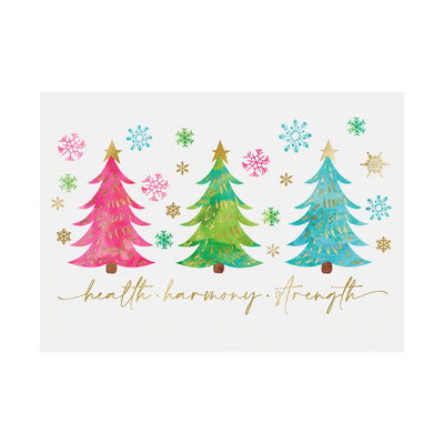 Colorful Greetings 80lb 7 x 5 Foldover Card Set