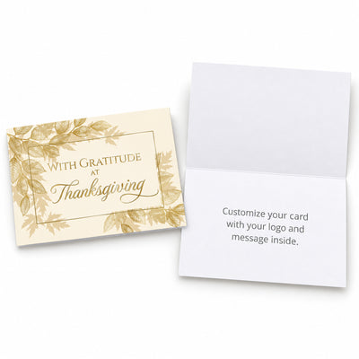 Autumn Gratitude 80lb 7 x 5 Foldover Card Set