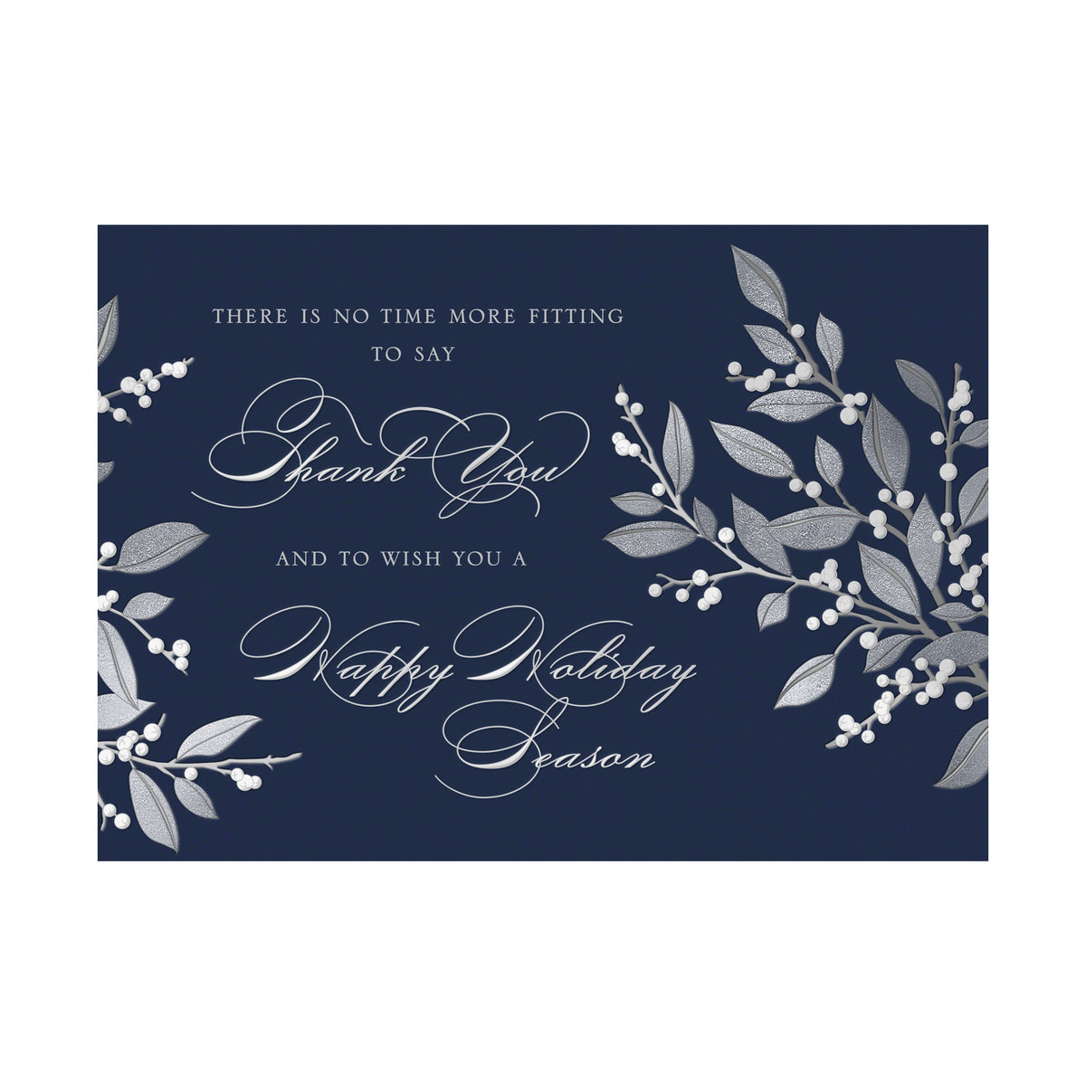 Sterling Appreciation 80lb 7 x 5 Foldover Card Set