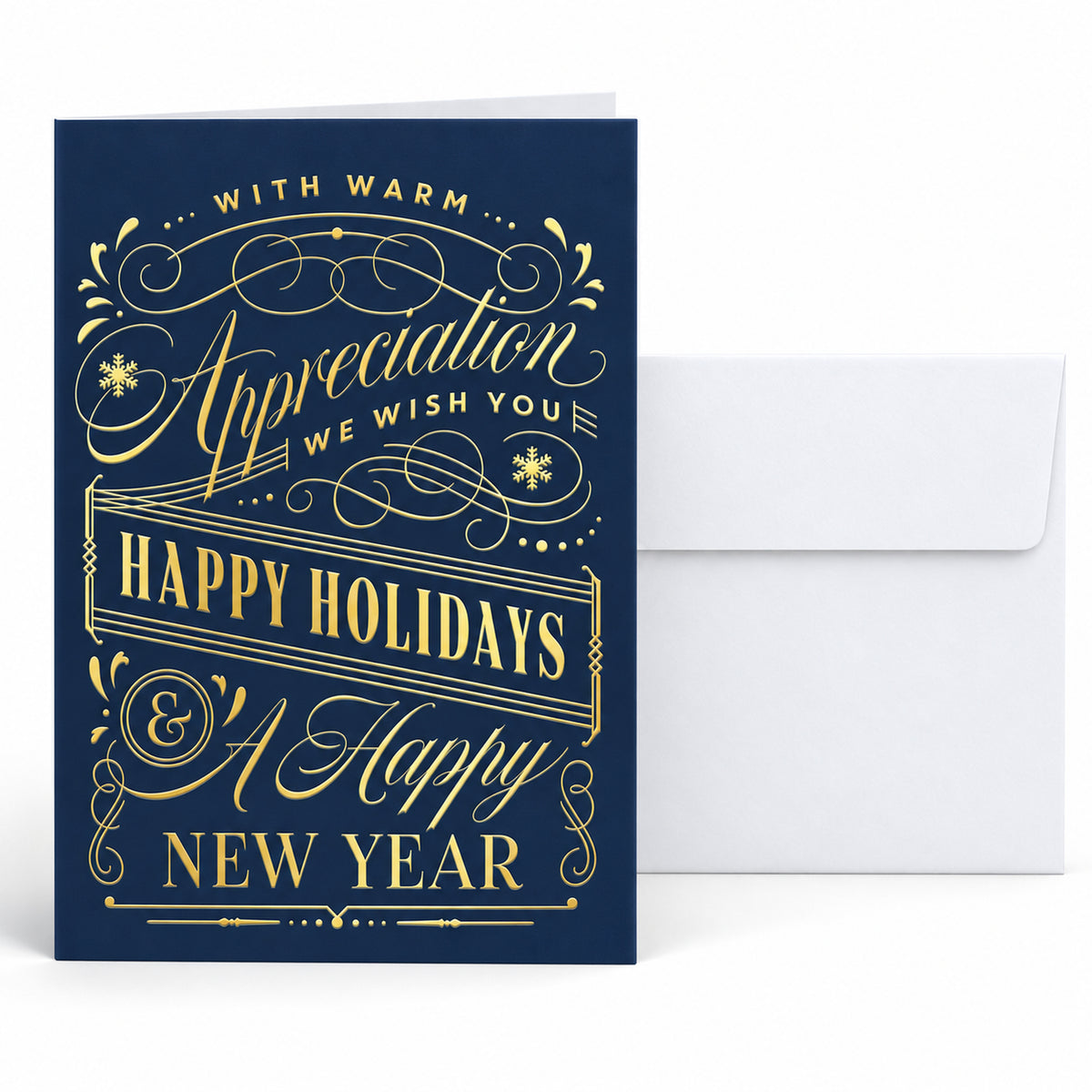 Warm Gratitude 80lb 5 x 7 Foldover Card Set