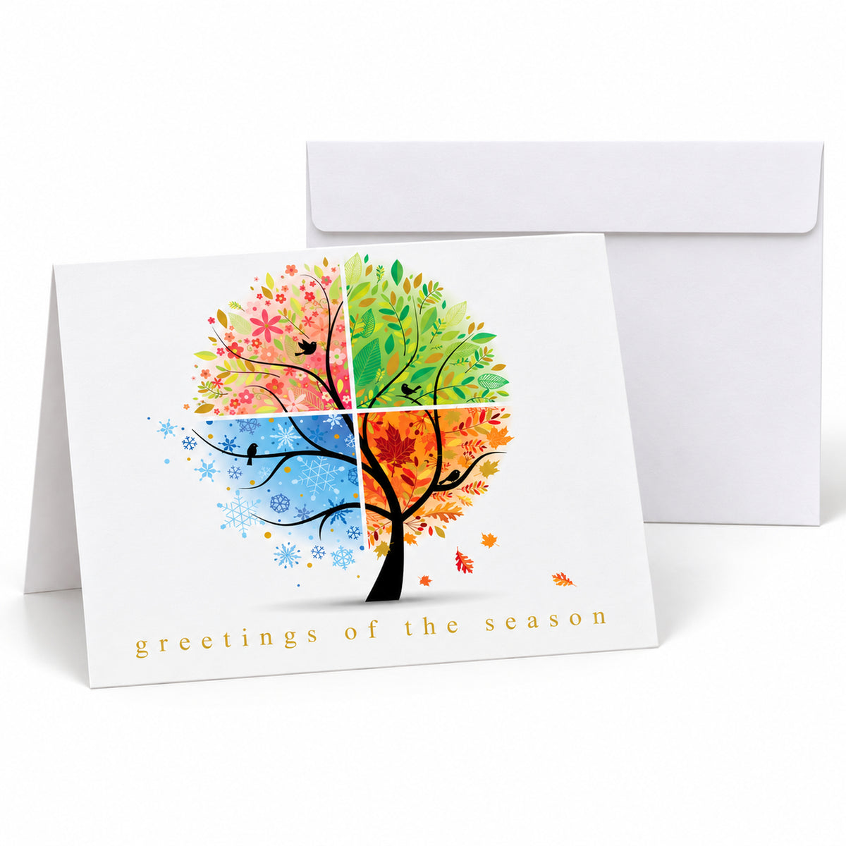Seasonal Signs 80lb 7 x 5 Foldover Card Set