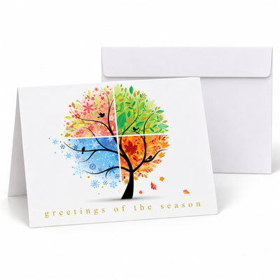 Seasonal Signs 80lb 7 x 5 Foldover Card Set