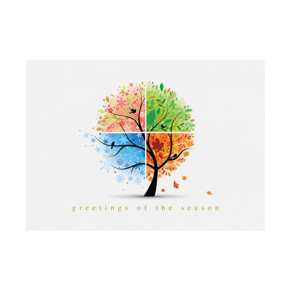 Seasonal Signs 80lb 7 x 5 Foldover Card Set