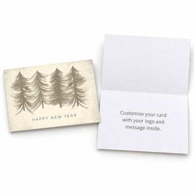 Whimsy Treeline 80lb 7 x 5 Foldover Card Set