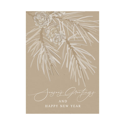 Neutral Pine 80lb 5 x 7 Foldover Card Set