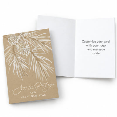 Neutral Pine 80lb 5 x 7 Foldover Card Set