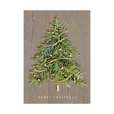 Nature Tree 80lb 5 x 7 Foldover Card Set