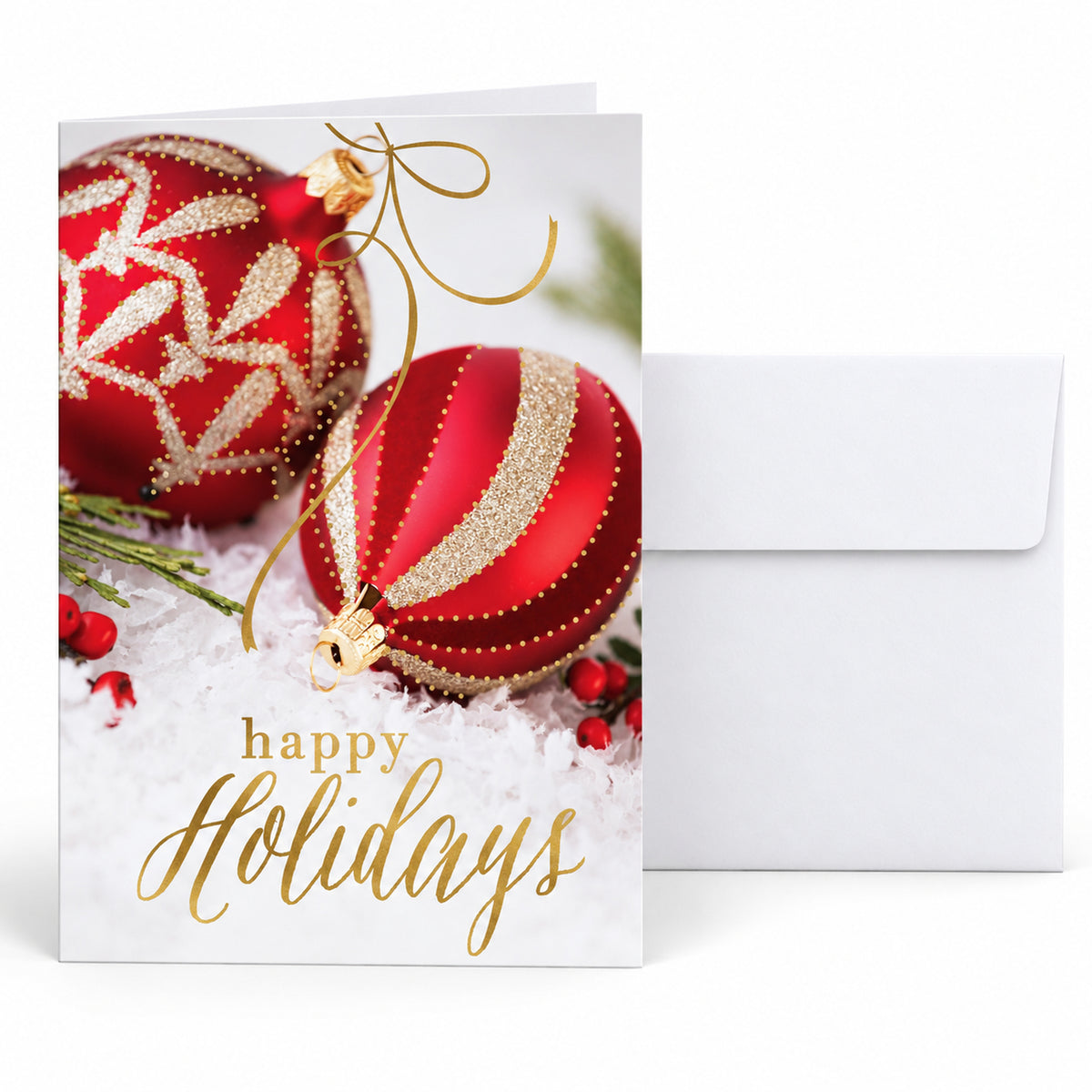 Golden Adornments 80lb 5 x 7 Foldover Card Set