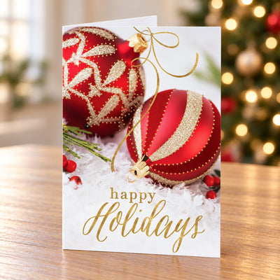 Golden Adornments 80lb 5 x 7 Foldover Card Set