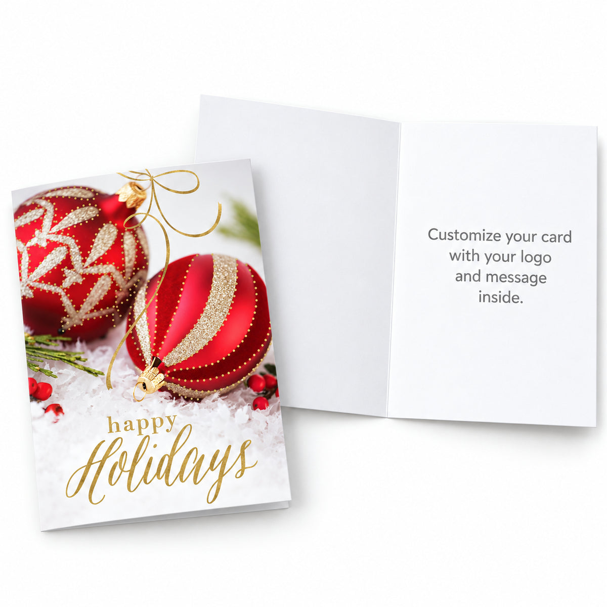 Golden Adornments 80lb 5 x 7 Foldover Card Set