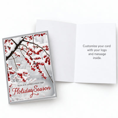 Scarlet Appreciation 80lb 5 x 7 Foldover Card Set