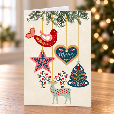 Scandinavian Vibes 80lb 5 x 7 Foldover Card Set