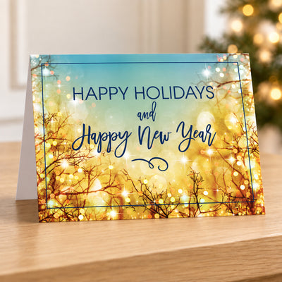 Light Up the Seasons 80lb 7 x 5 Foldover Card Set