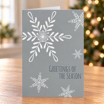Pewter Greetings 80lb 5 x 7 Foldover Card Set