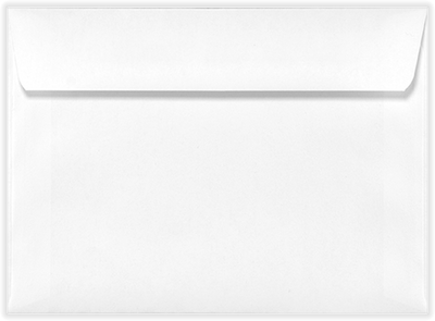 White 24lb A2 Machine Insertable Envelopes (4 3/8 x 5 3/4)
