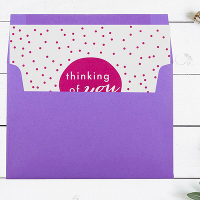 Violet Purple 28lb A7 Invitation Envelopes (5 1/4 x 7 1/4)