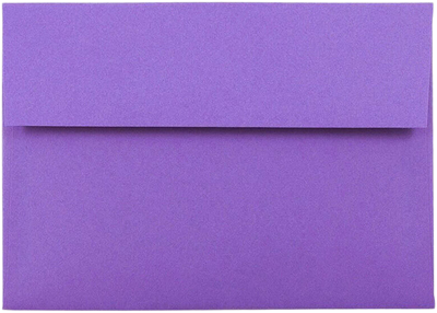 Violet Purple 28lb A7 Invitation Envelopes (5 1/4 x 7 1/4)