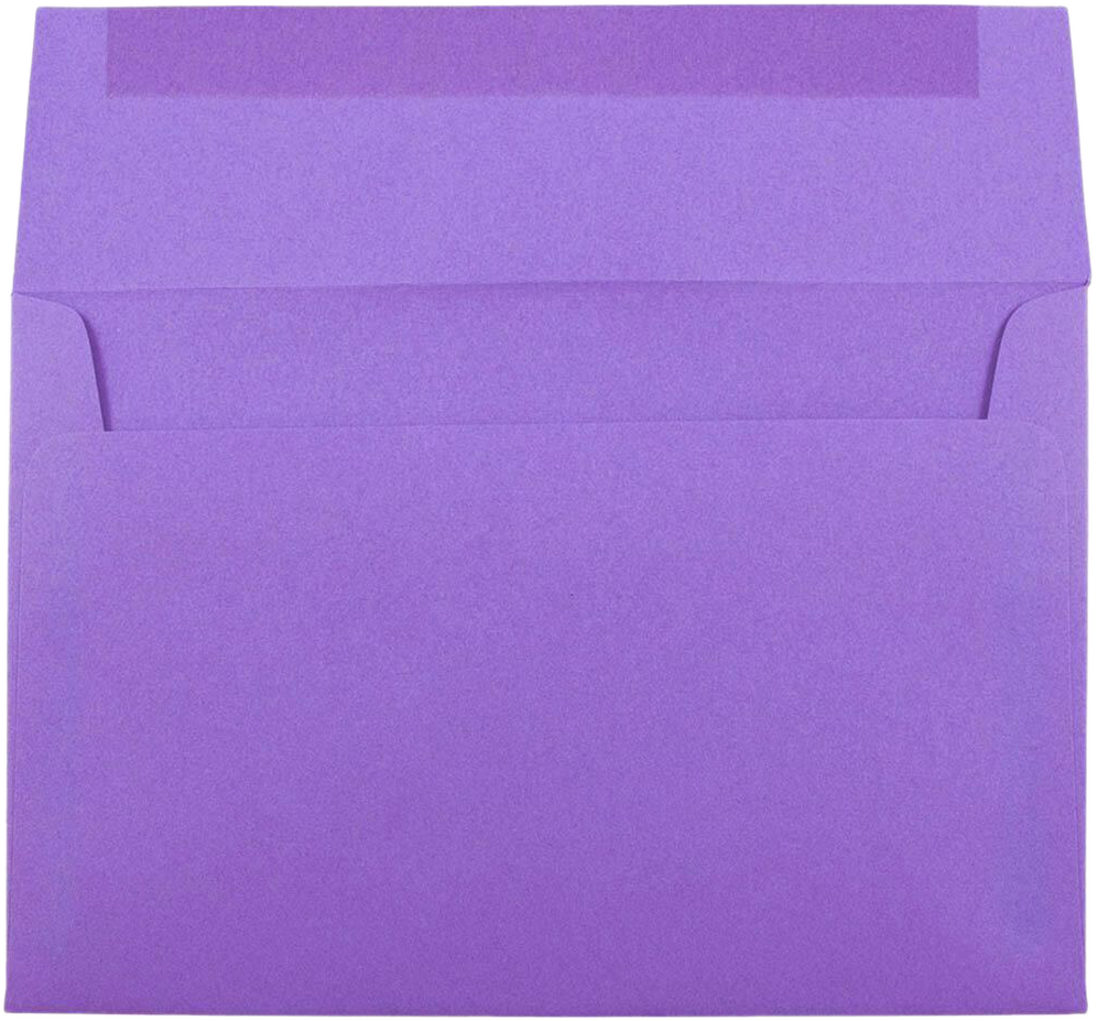 Violet Purple 28lb A8 Invitation Envelopes (5 1/2 x 8 1/8)