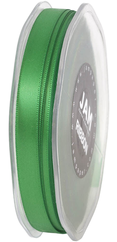 Emerald Green Satin 3/8 Inch Thick x 25 Yards Ribbon